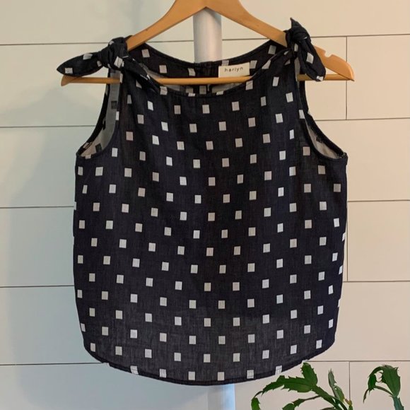 Anthropologie Tops - ☀️3/$15🌻 Anthropologie Harlyn Tiled Midi Tank